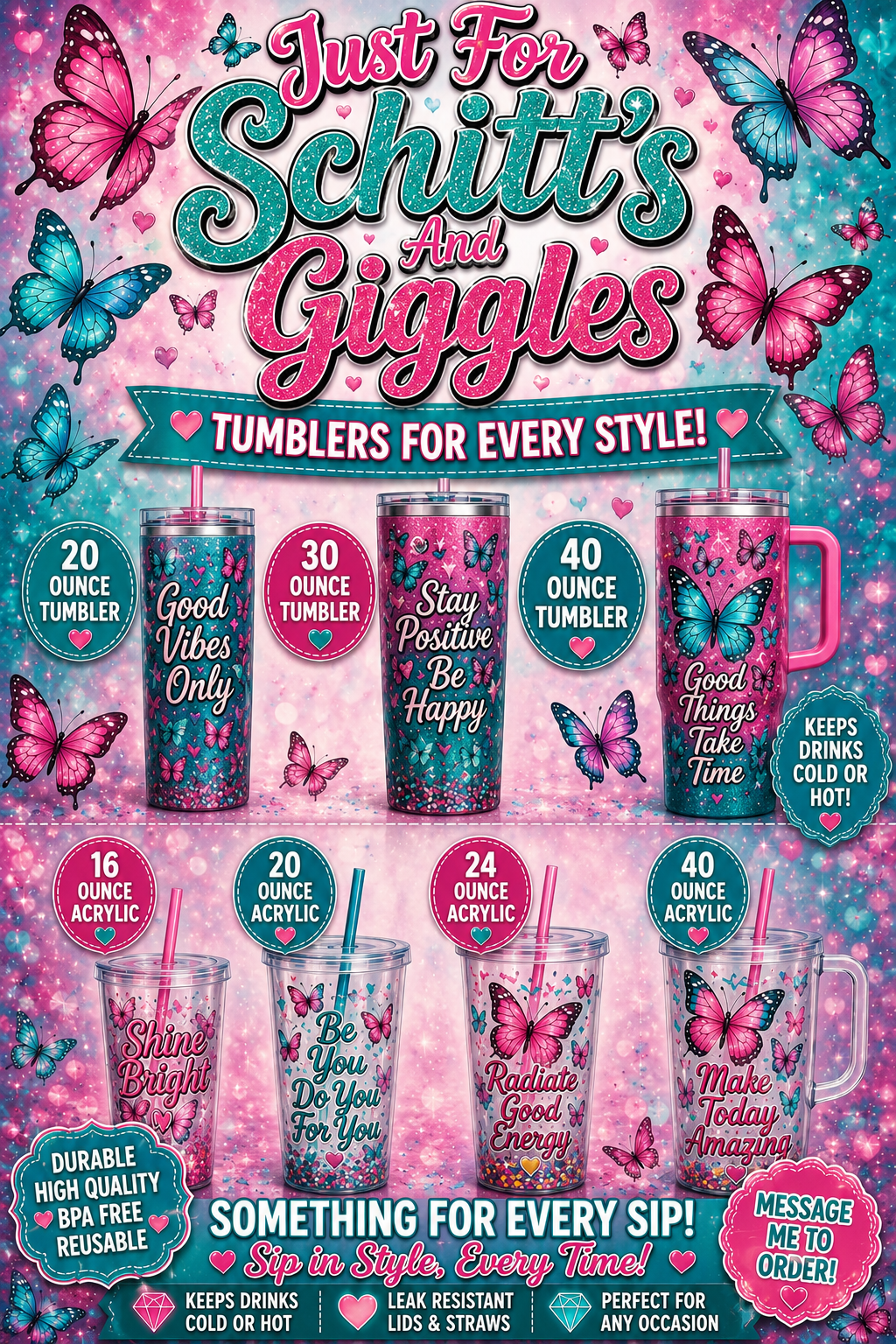 35-ounce Tumblers
