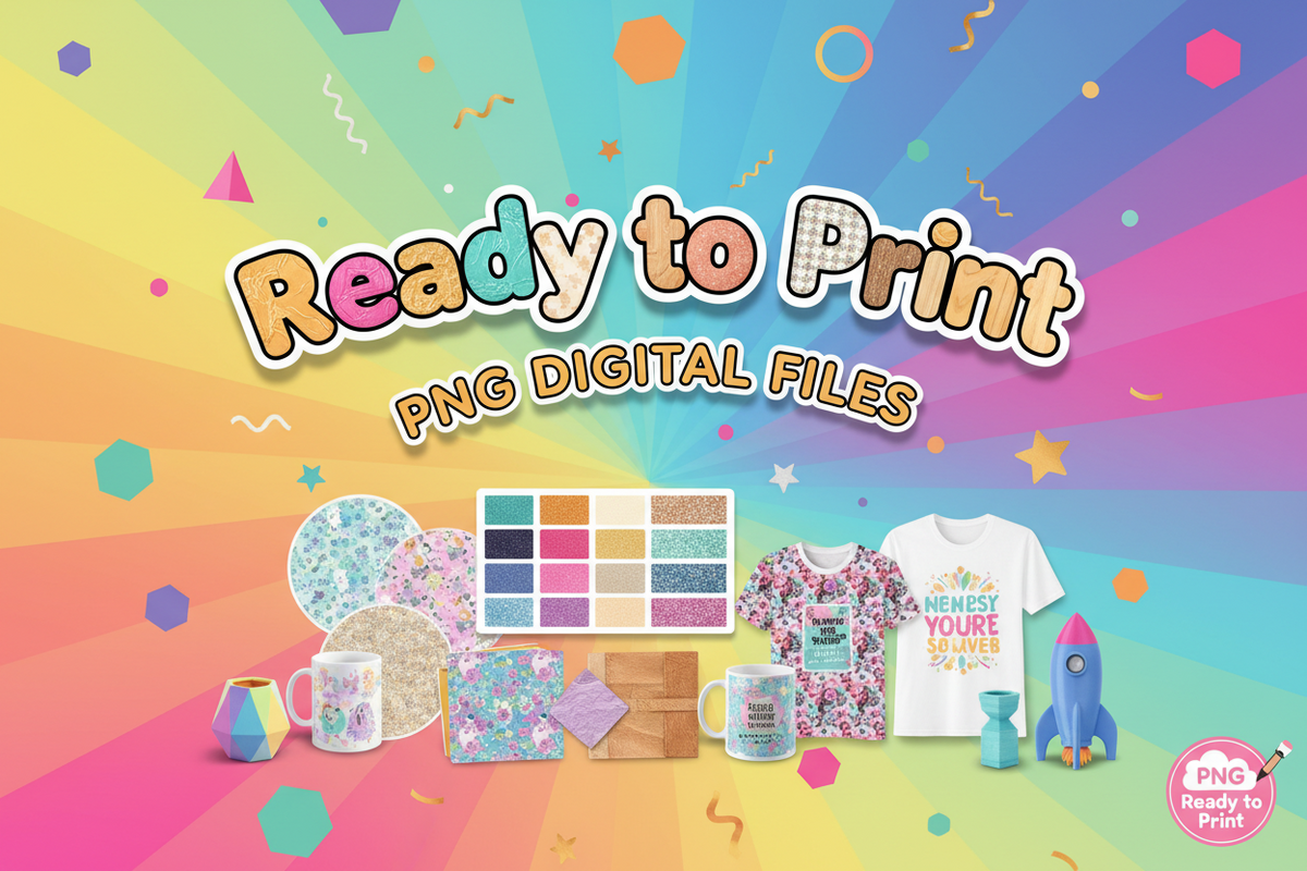 Digital png file download