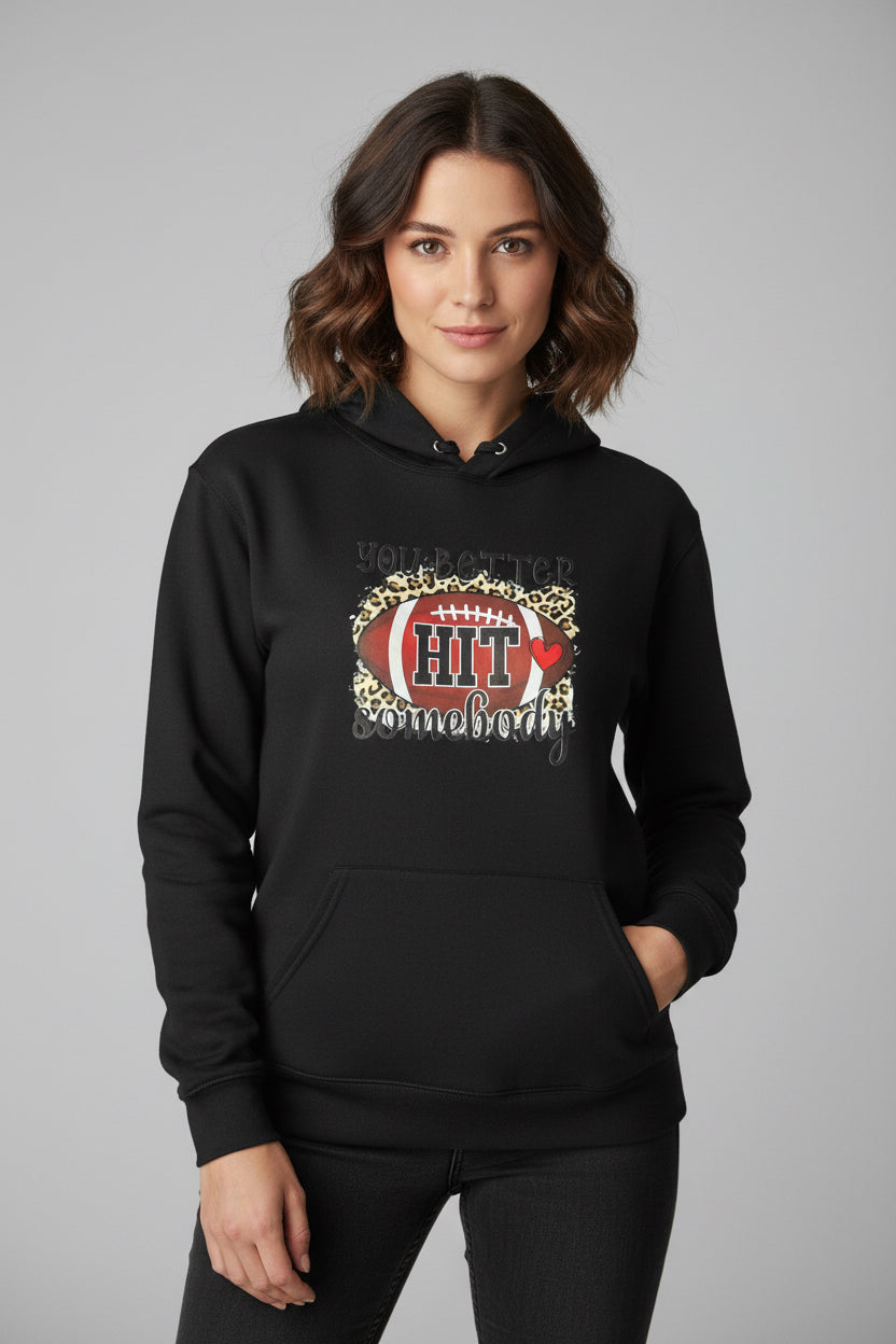 Extra large black hoodie