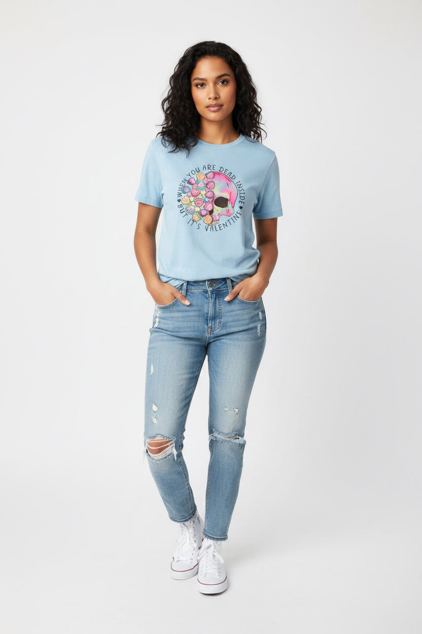 Large light blue T-shirt