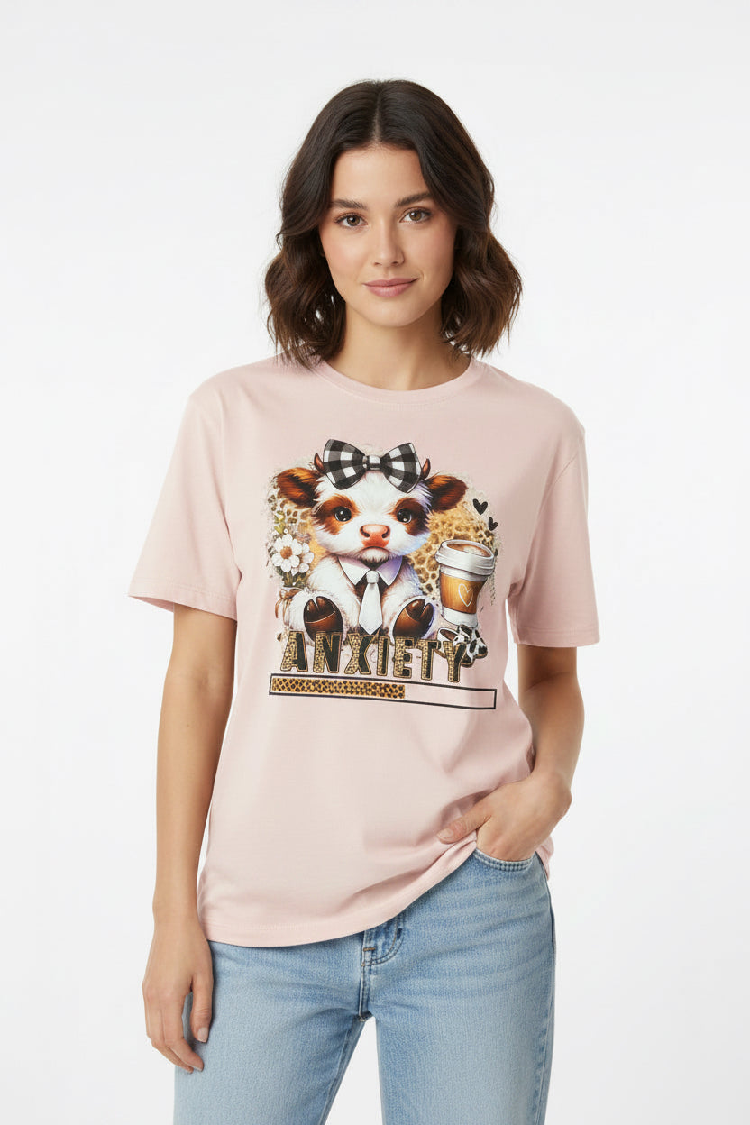 Medium pale pink T-shirt