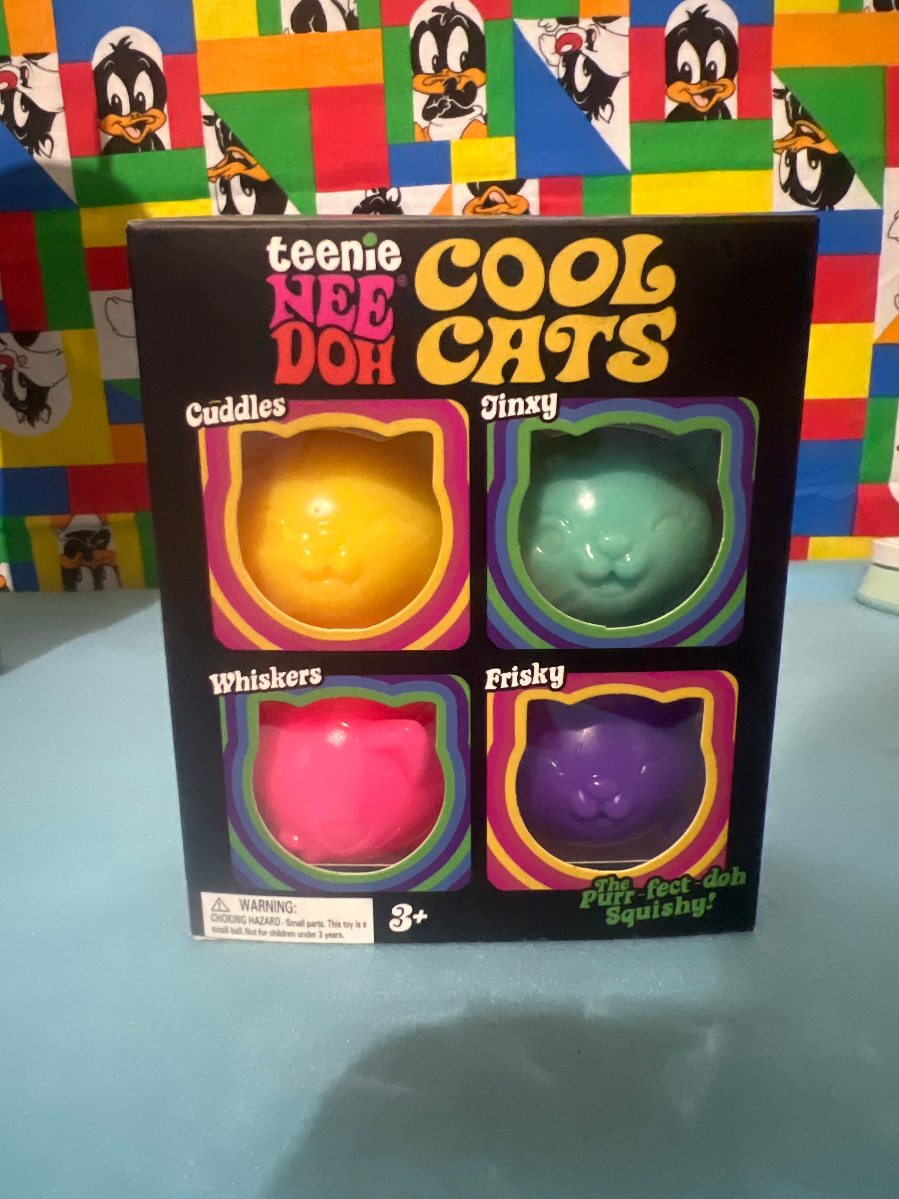 Teenie cool cats 4 pack( NON Needoh) (Copy)
