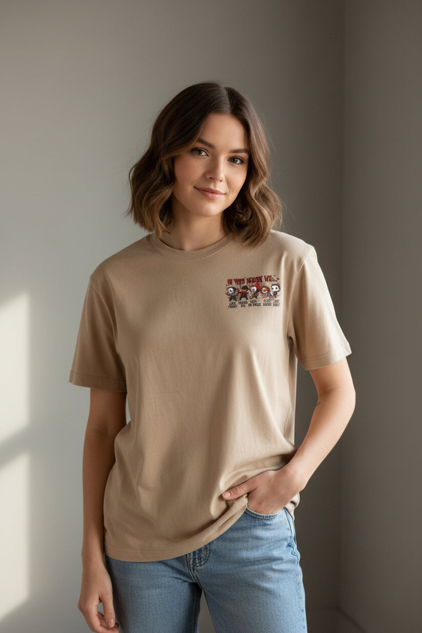 Medium tan T-shirt
