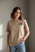 Medium tan T-shirt