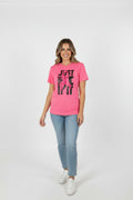 XL bright pink T-shirt