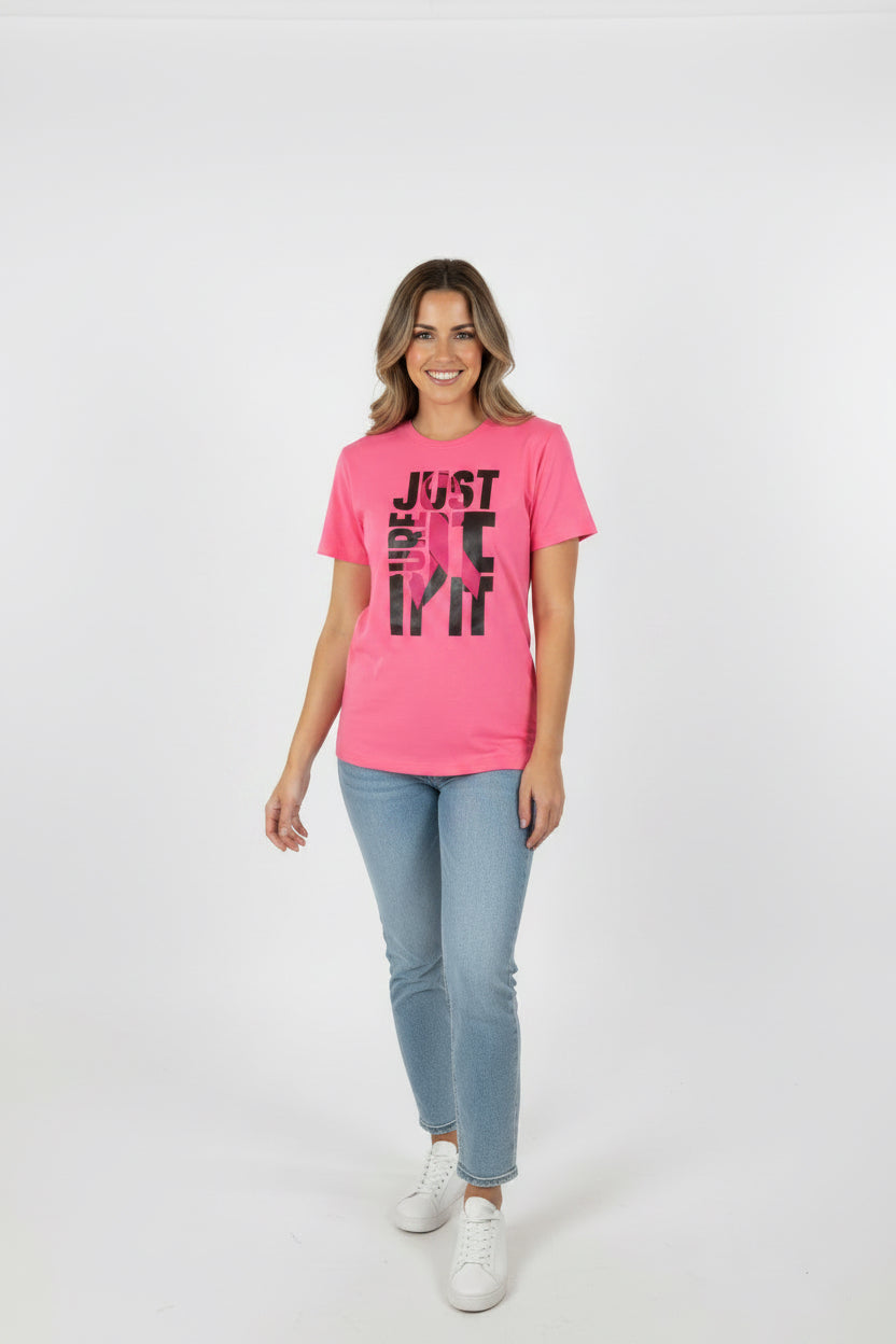 XL bright pink T-shirt