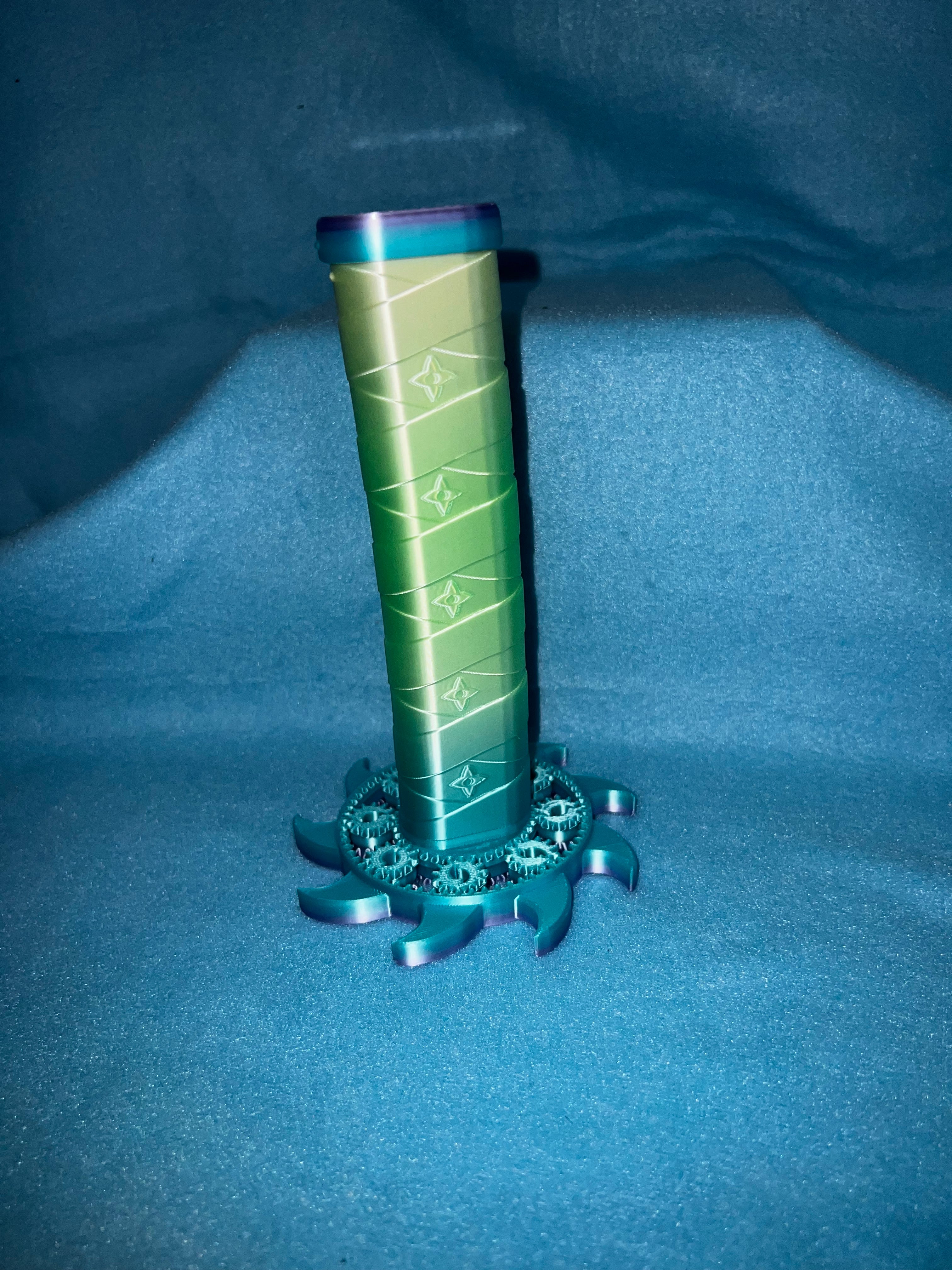 3D Printed Spinning and Collapsible Fidget Katana