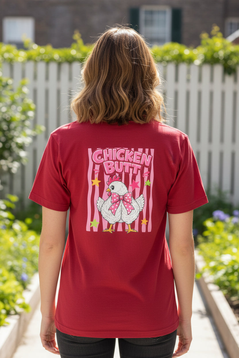 Medium heather red T-shirt