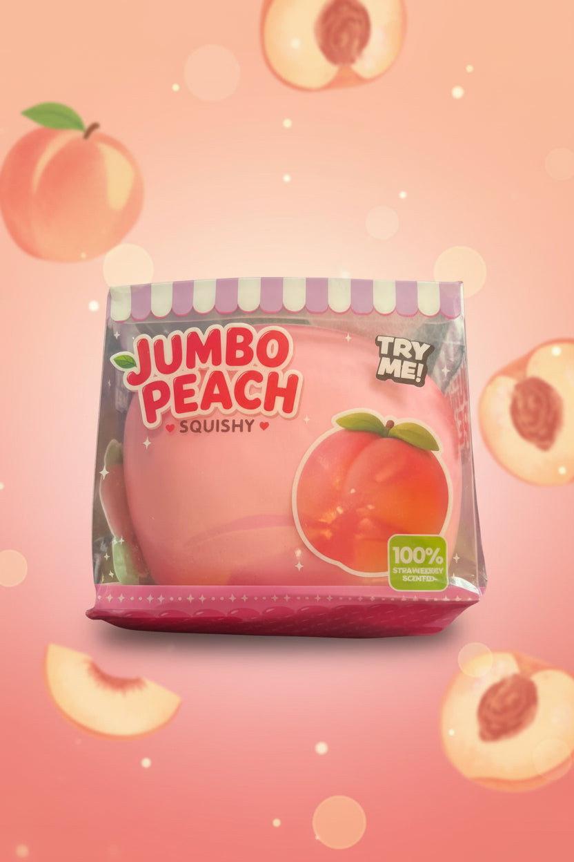 Jumbo peach squishy