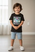 Extra large black child’s T-shirt