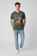 3 XL Heathered Green T shirt