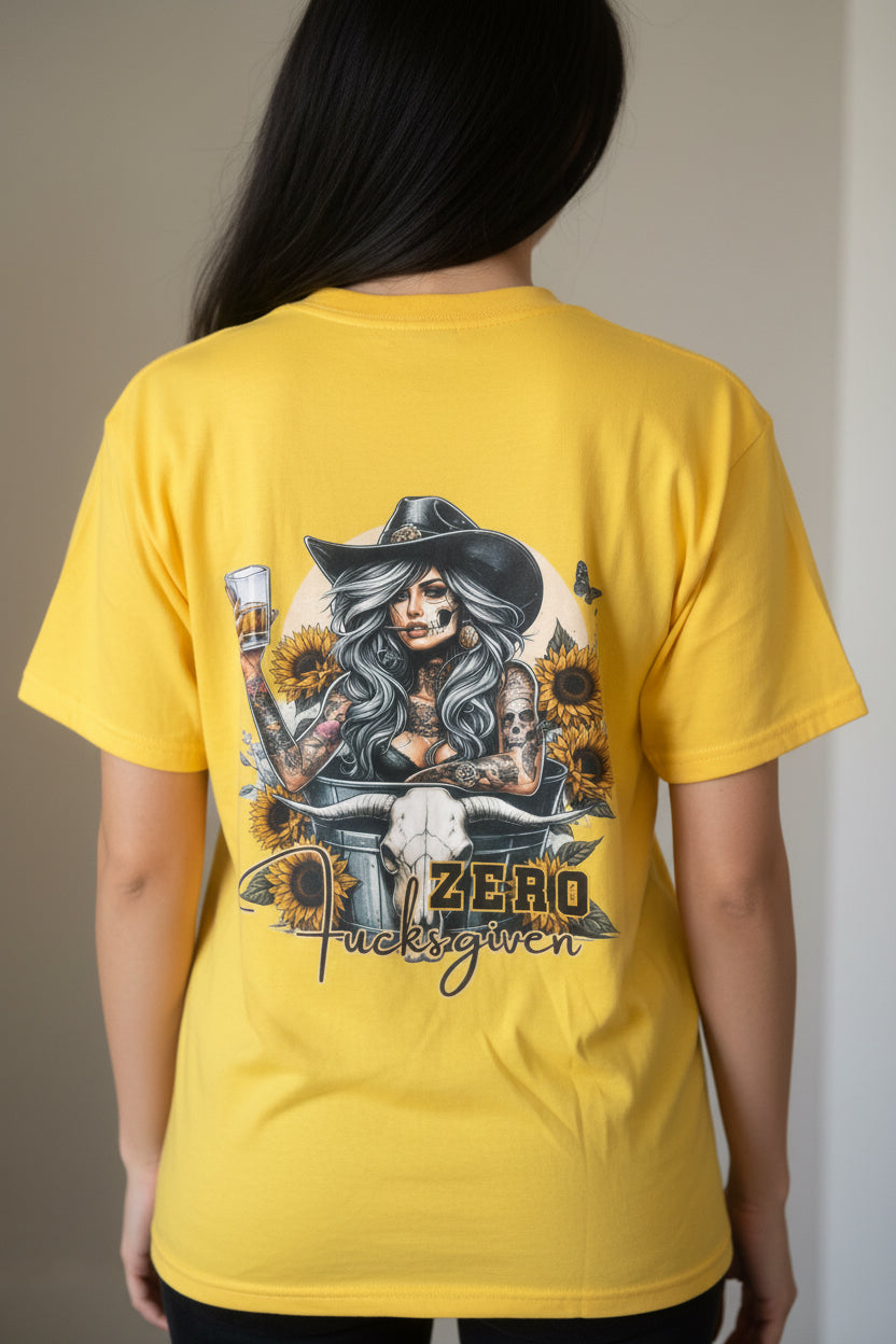 XL bright yellow T-shirt