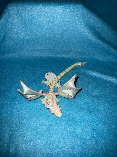 11.8 inch Glow In the Dark articulated Dragon