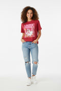 Medium heather red T-shirt