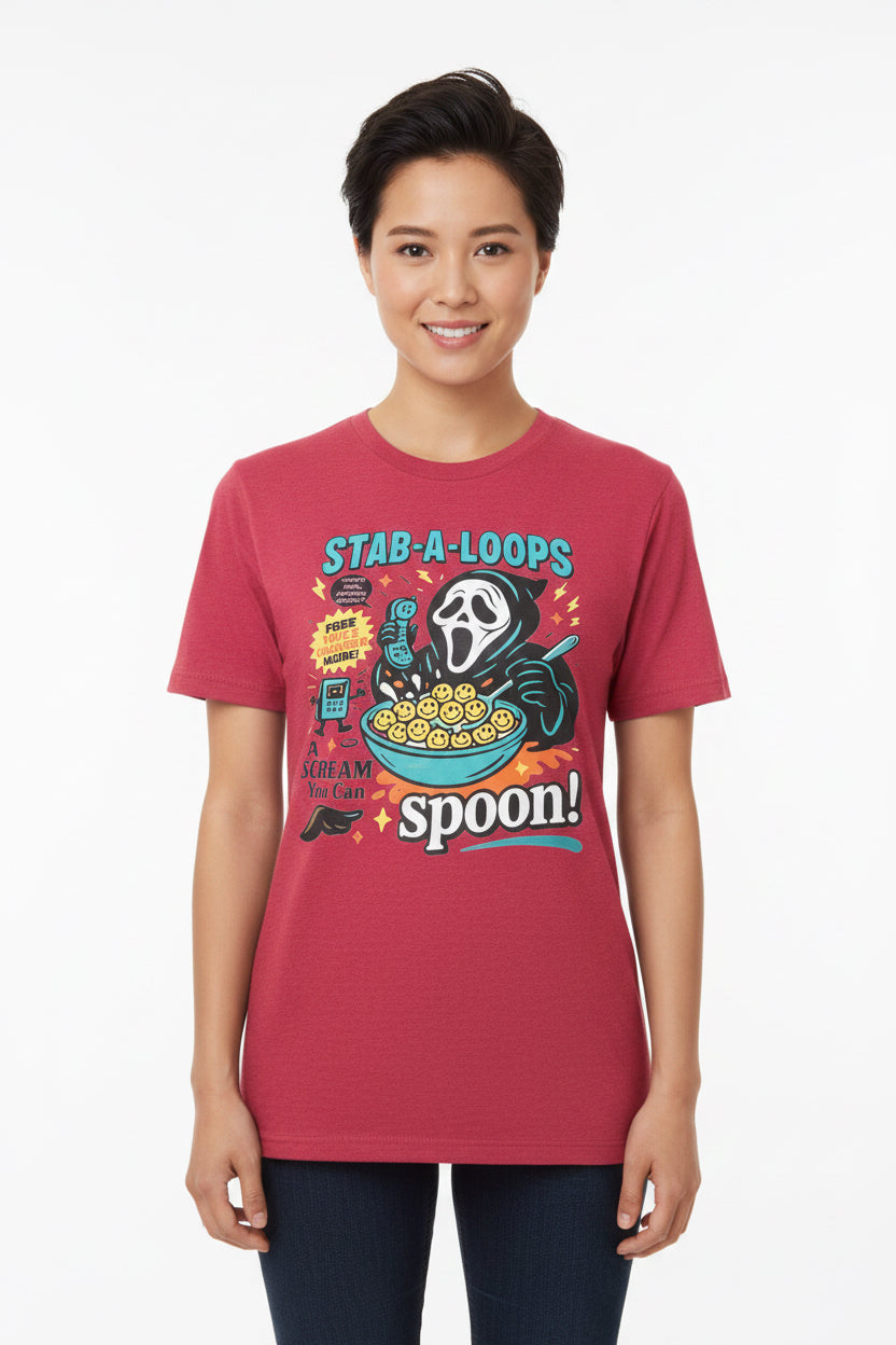 3 XL HEATHERED RED T-SHIRT