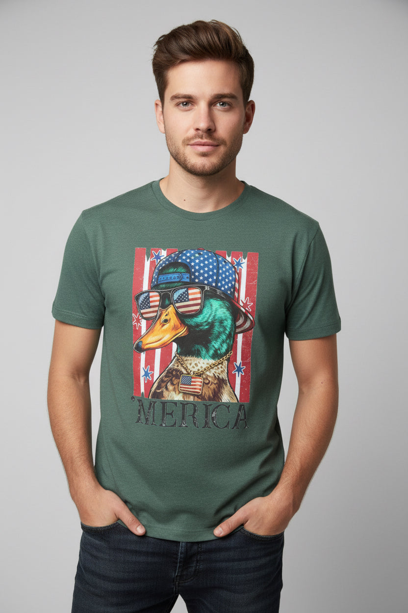 3 XL Heathered Hunter Green Tshirt