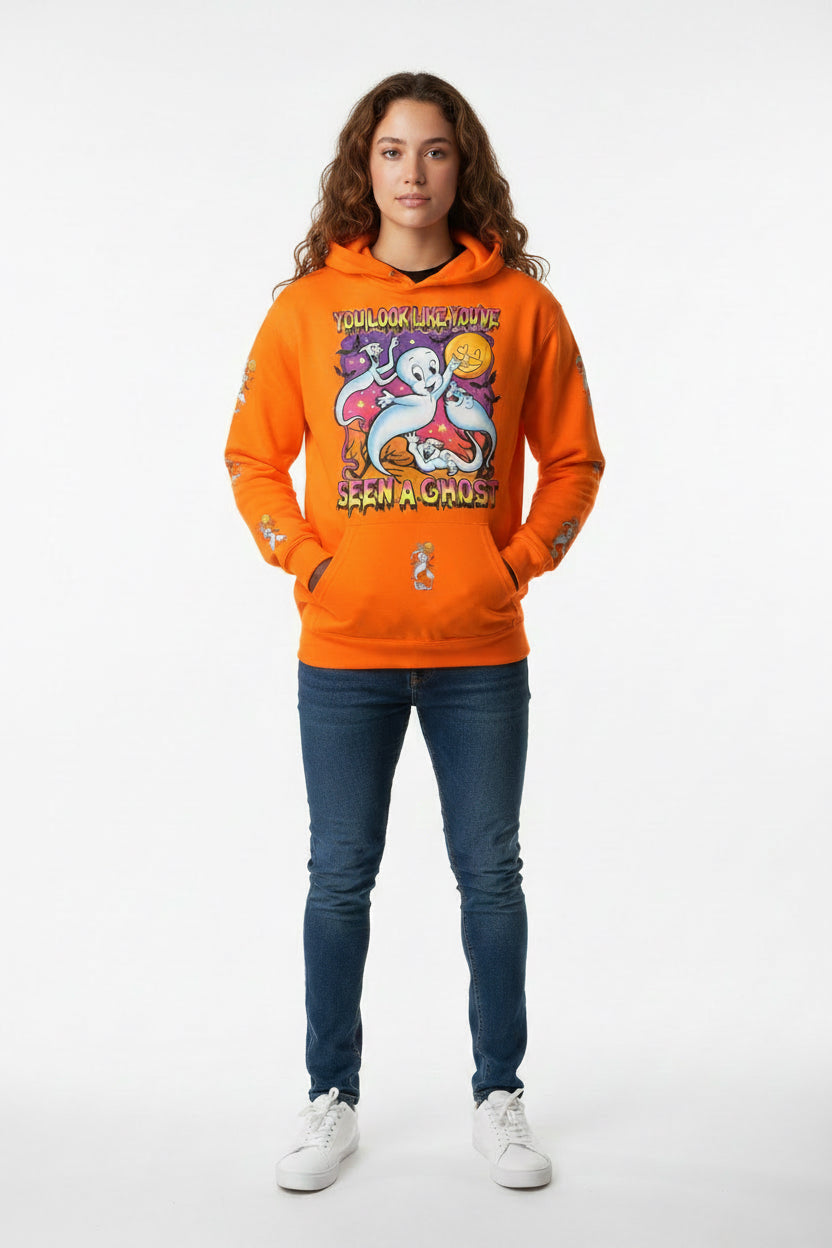 Extra large orange hoodie