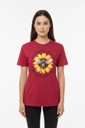 Medium heathered red T-shirt
