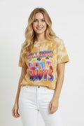 XL Gold Bleached T Shirt