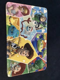 Floor mat with slip resistant back