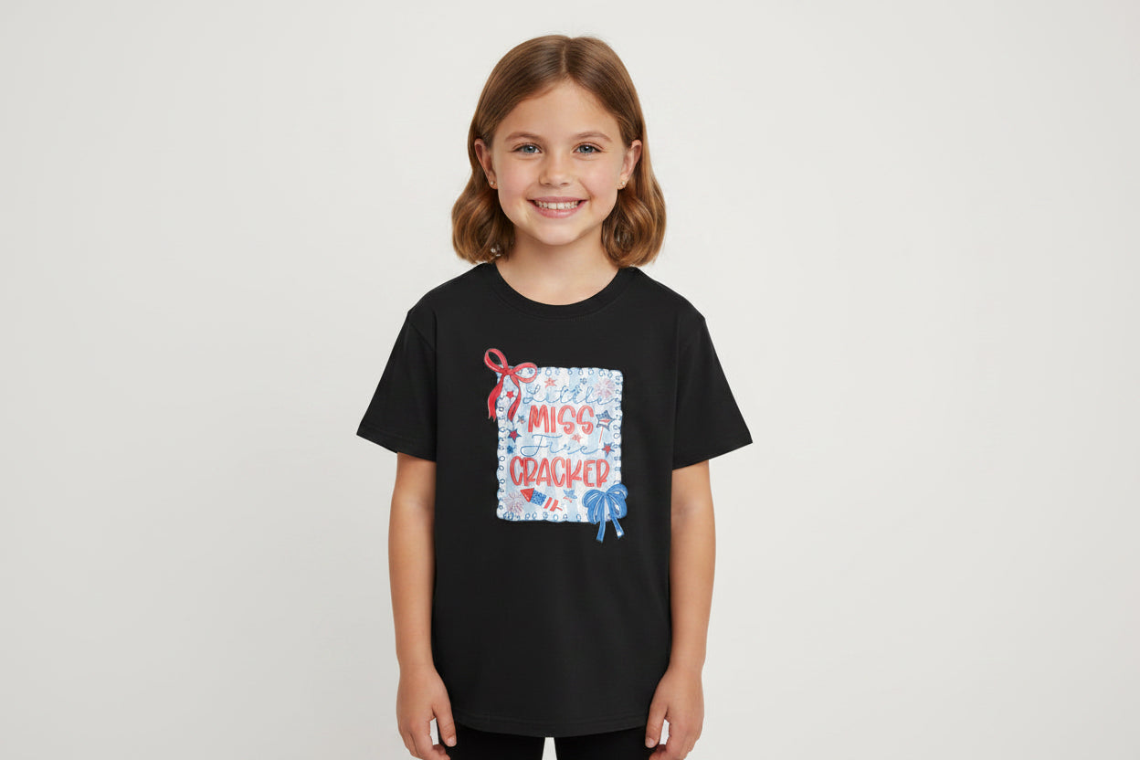 Extra large black child’s T-shirt