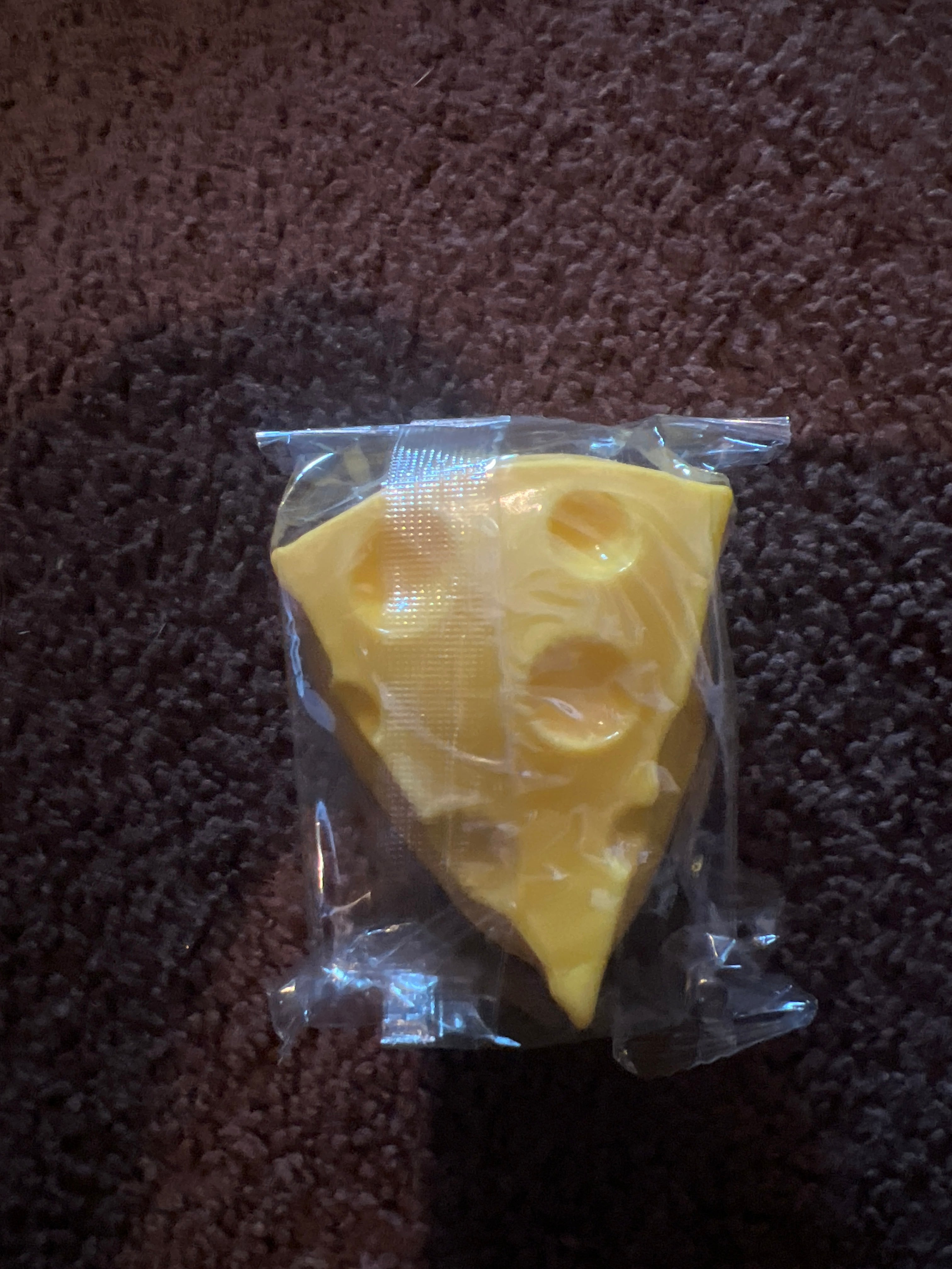 Squishy cheese triangle