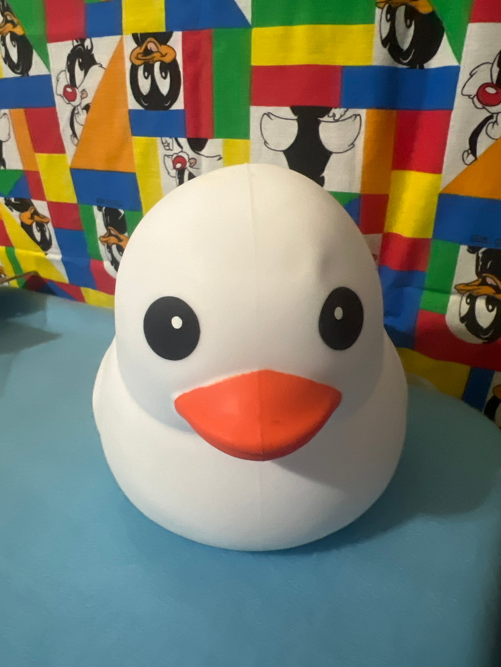 Blue Jumbo Squishy Duck