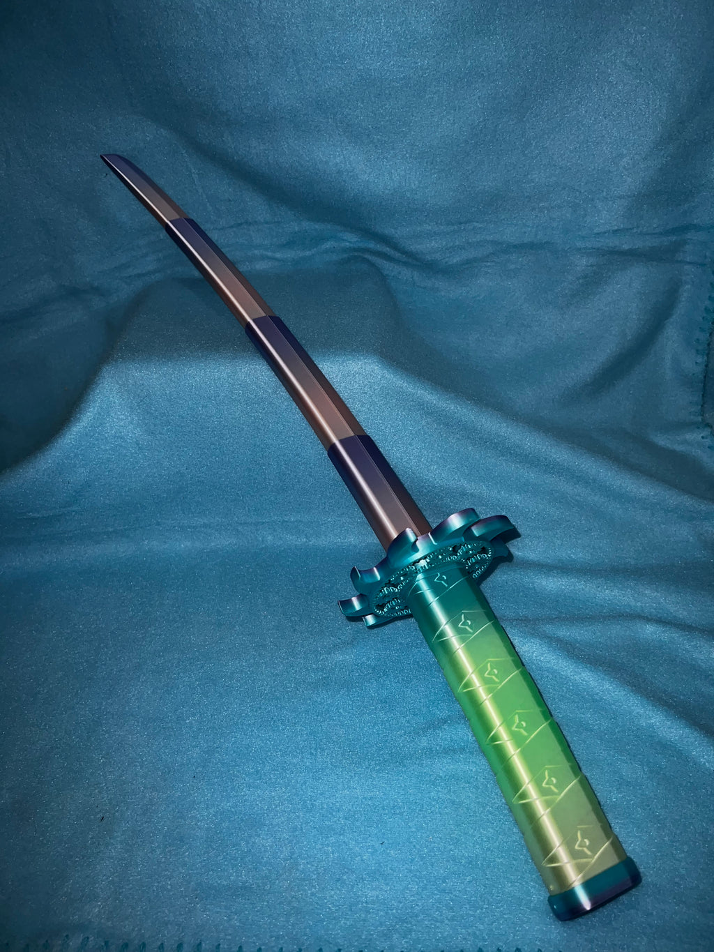 3D Printed Spinning and Collapsible Fidget Katana