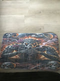 Floor mat with slip resistant back