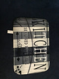 Floor mat with slip resistant back