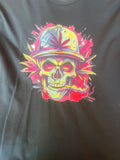 Small, dark gray T-shirt