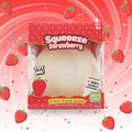 Jumbo white color changing to red in the sunlight strawberry squishy