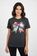 XL heathered, charcoal, grey T-shirt
