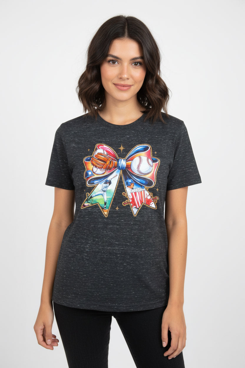 XL heathered, charcoal, grey T-shirt