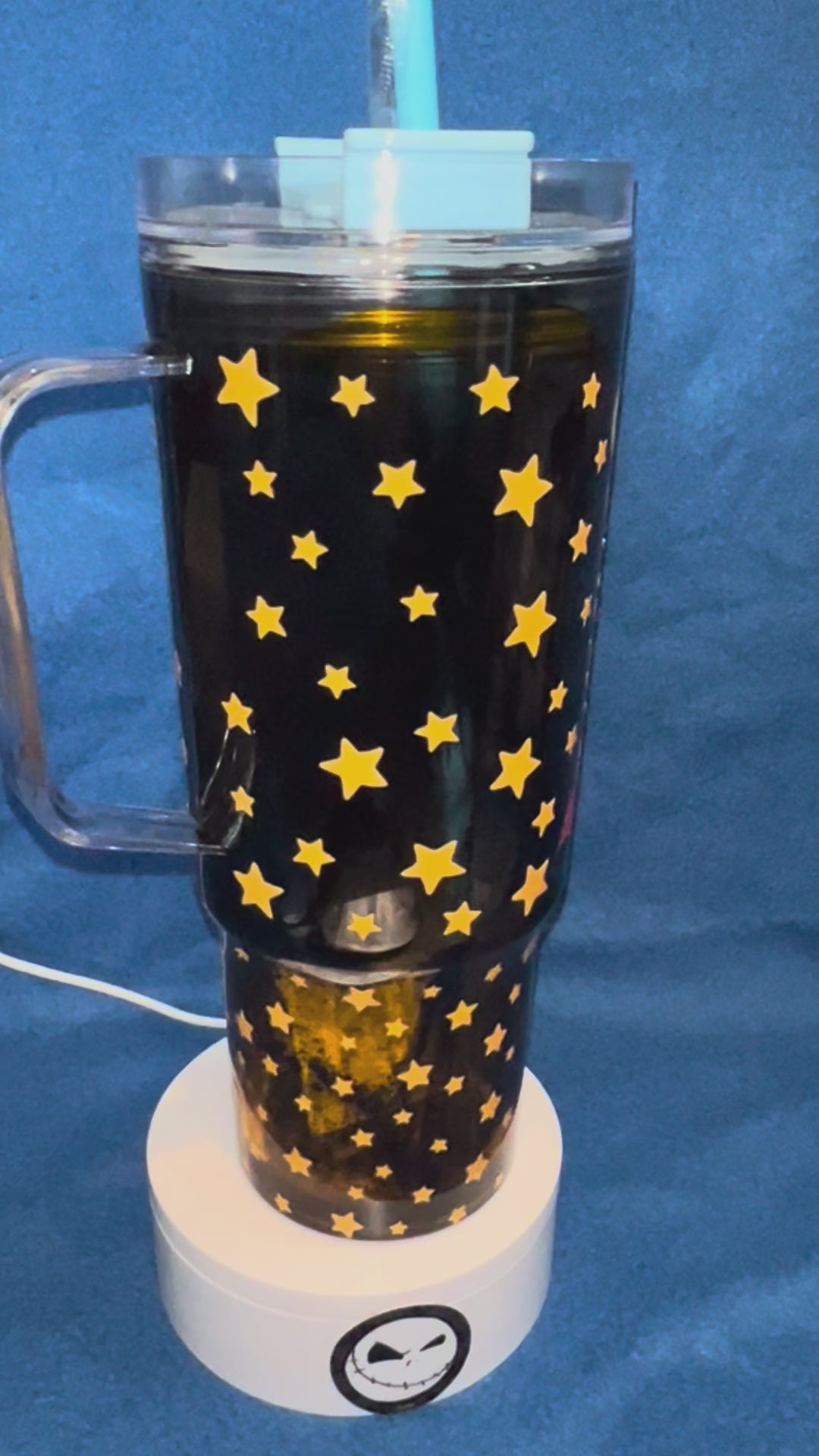 40 ounce snow globe acrylic Tumbler
