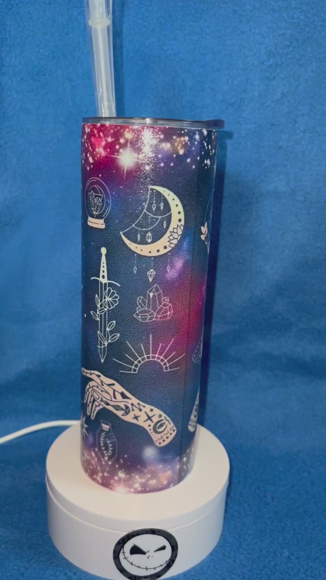20 ounce stainless steel Tumbler Glitter