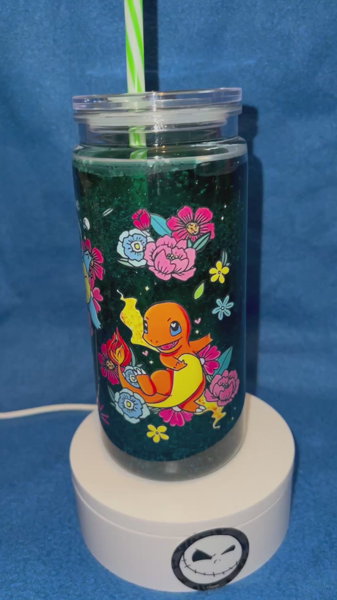 20 ounce acrylic snow globe Tumbler