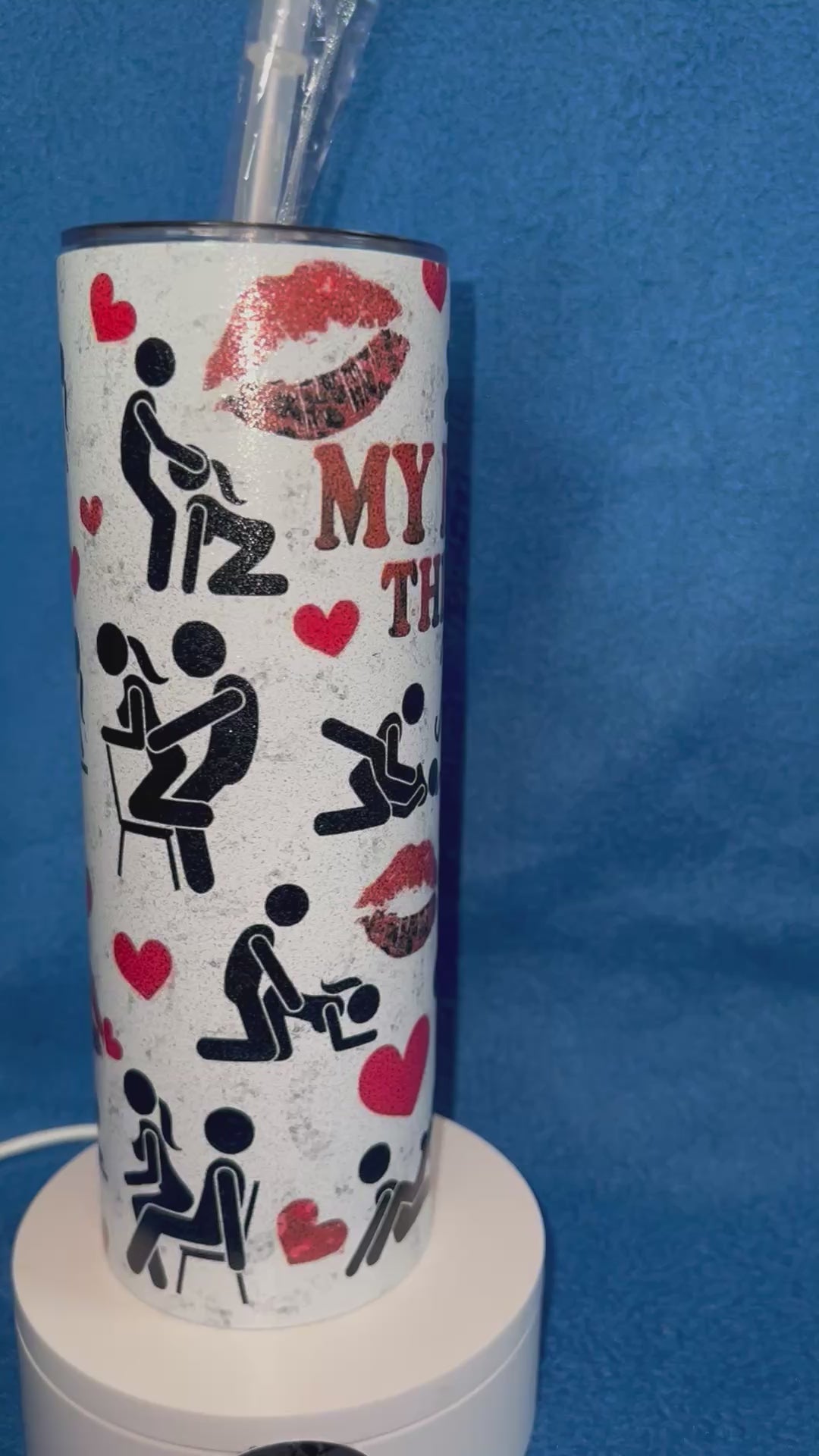 20 ounce stainless steel Tumbler Glitter