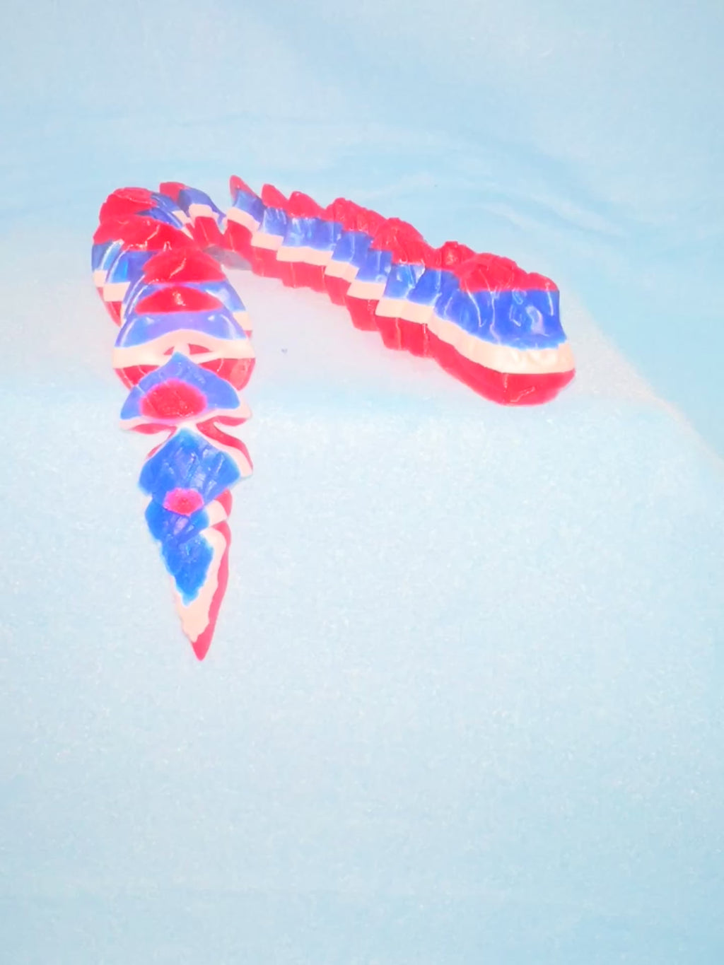 3D Printed Articulated Snake