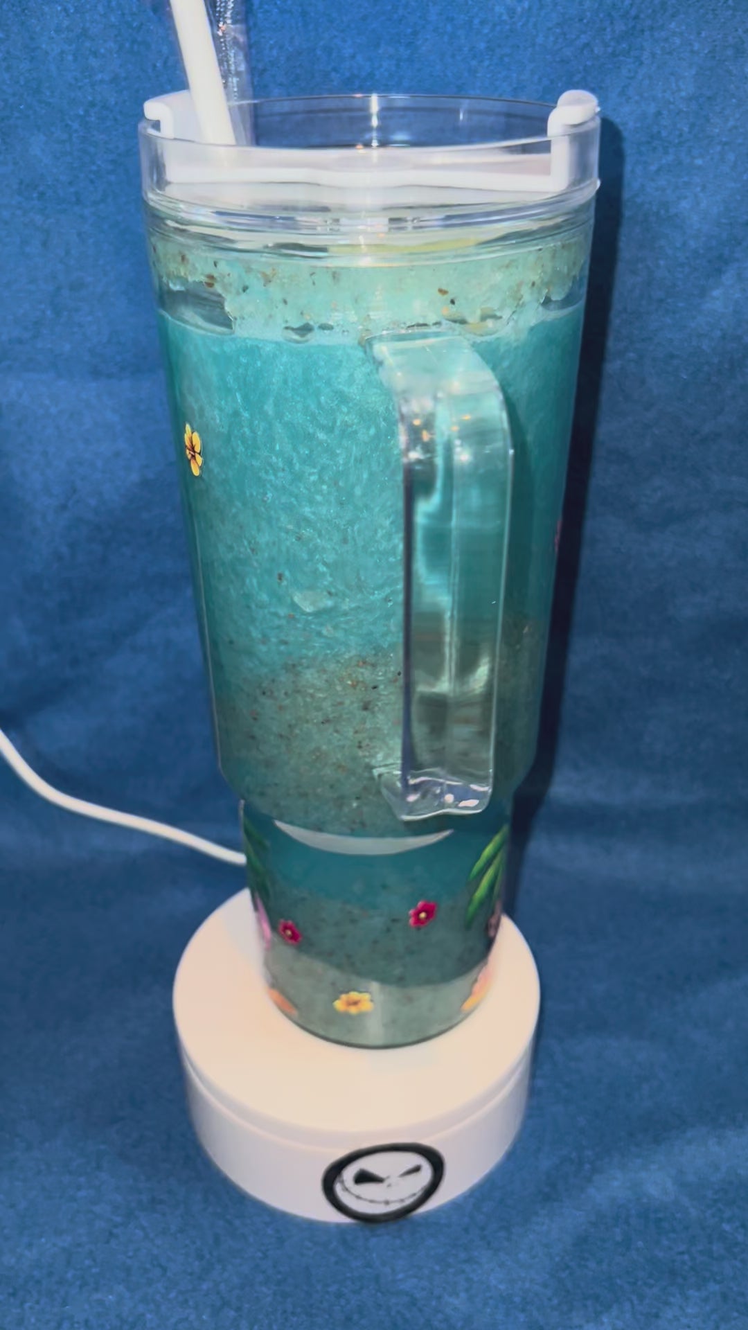 40 ounce snow globe acrylic Tumbler