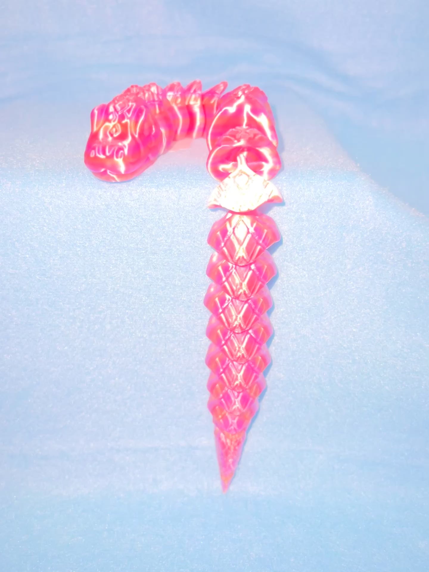 3D Printed Articulated Snake