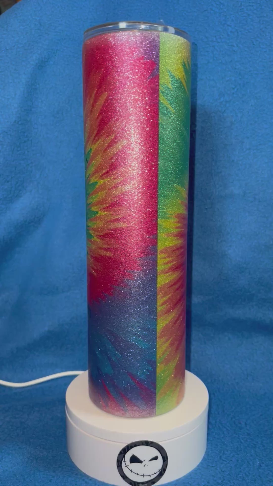 35 ounce stainless steel glitter Tumbler
