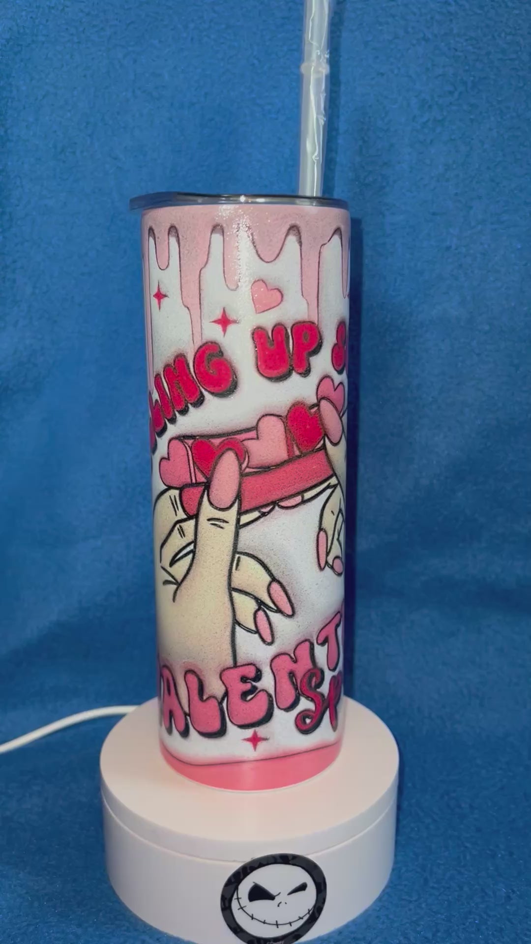 20 ounce stainless steel Tumbler Glitter