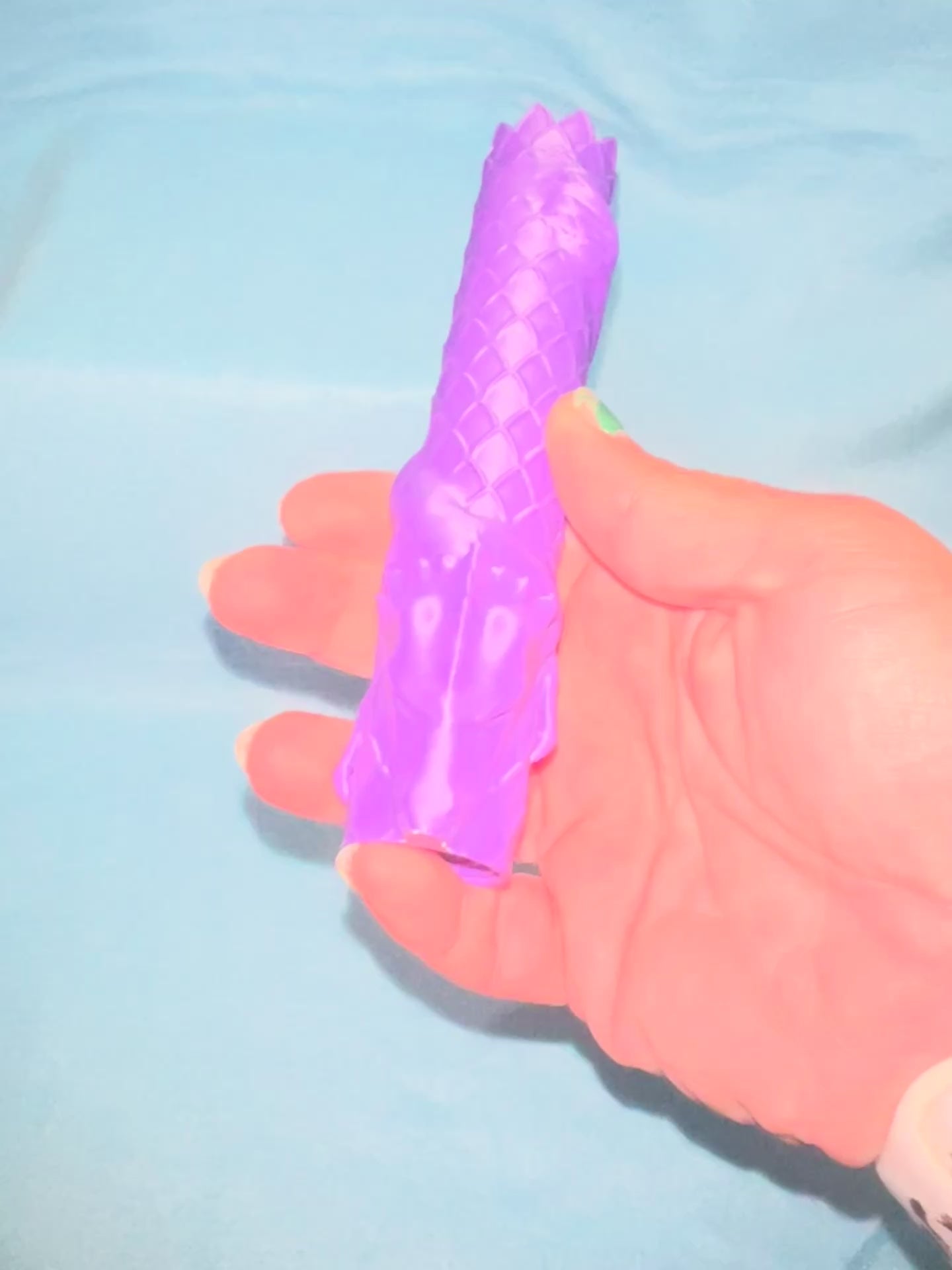 3d Printed Dragon Collapsible wand Fidget