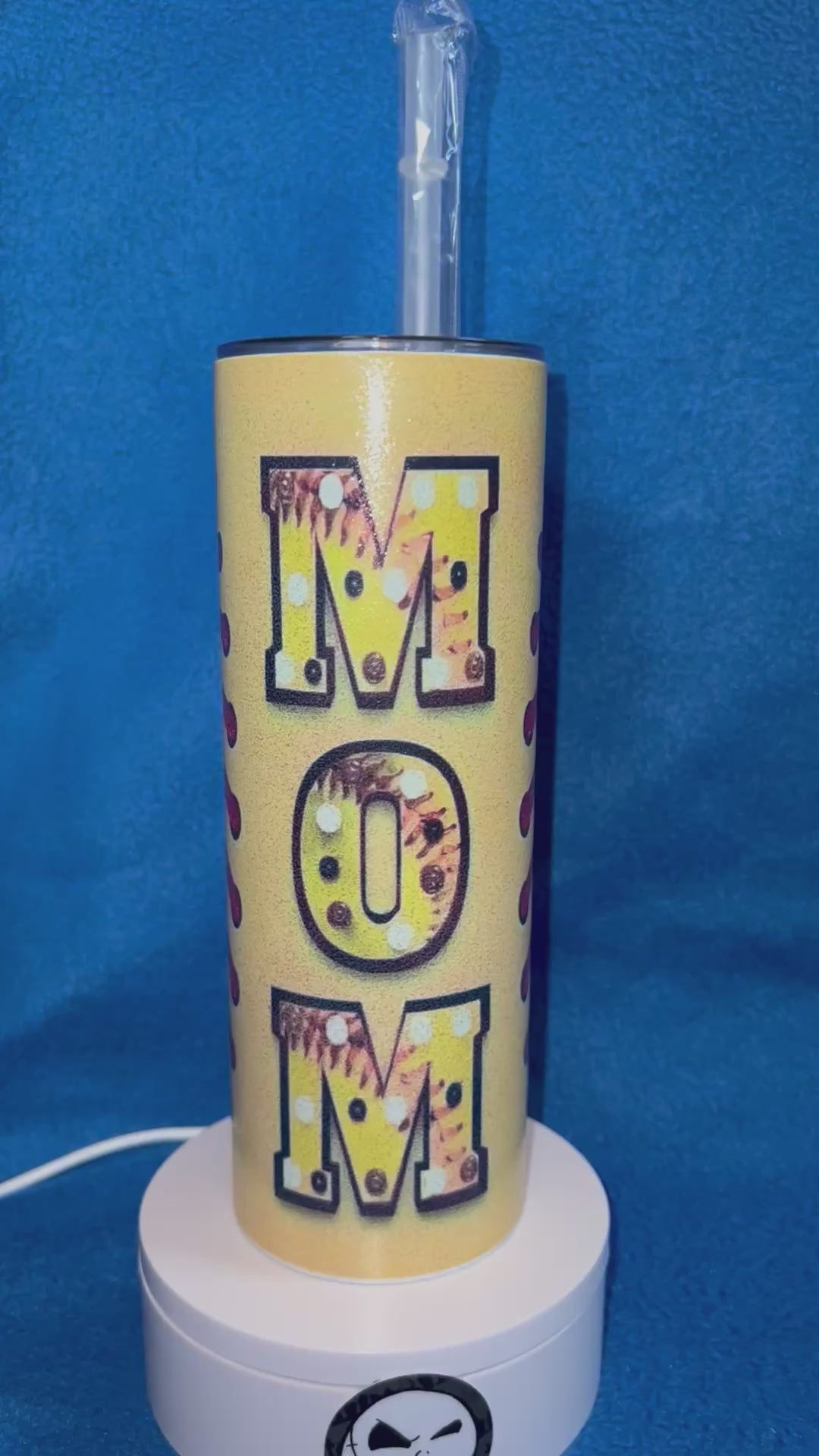 20 ounce stainless steel Tumbler Glitter
